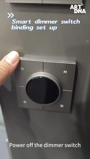 Artdna Zigbee Gradateur intelligent à bouton tactile