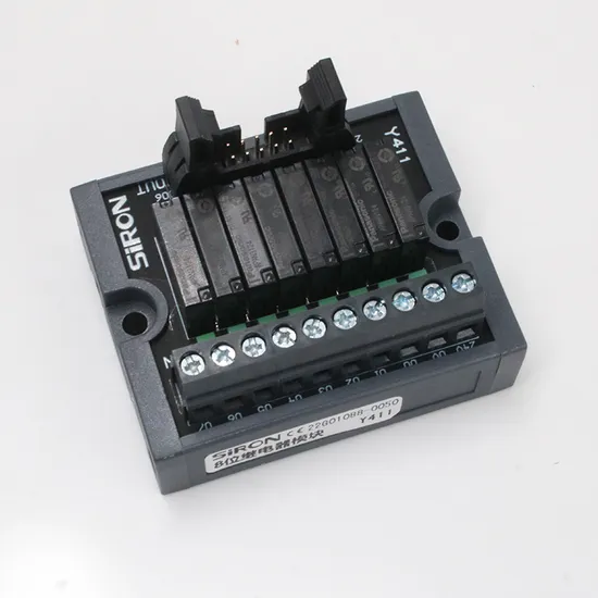 Siron PLC Module de relais 10p IDC adaptateur de transfert de klaxon Module de relais de transfert de siège de klaxon