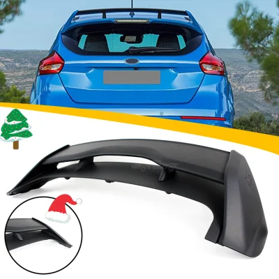 Exemple d'accessoire automatique de personnalisation pour Ford Focus RS Style becquet de toit arrière hayon 2012