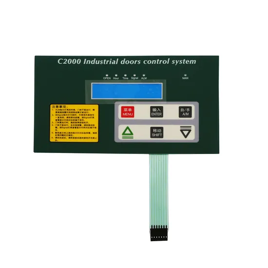 Bouton poussoir de haute qualité interrupteur à membrane LED pour balance électronique
